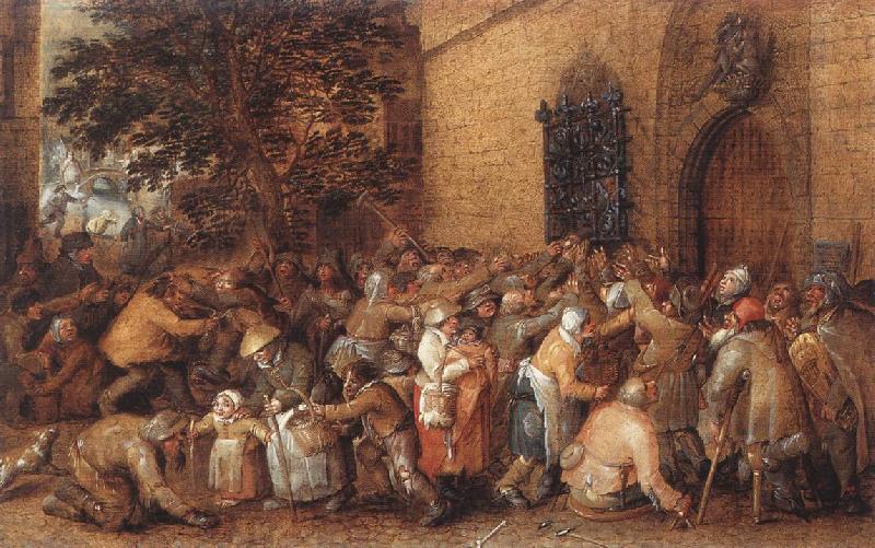 VINCKBOONS, David Distribution of Loaves to the Poor e Norge oil painting art